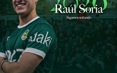 𝗢𝗙𝗜𝗖𝗜𝗔𝗟 📝 | EL C.F.Gazte Berriak anuncia la renovación de Raúl Soria.