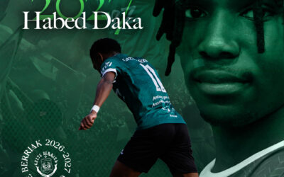 𝐇𝐀𝐁𝐄𝐃 ⚡️𝐃𝐀𝐊𝐀 2027  El C.F.Gazte Berriak y el joven futbolista, Habed Daka, seguirán vinculados la próxima campaña en Tercera Rfef.